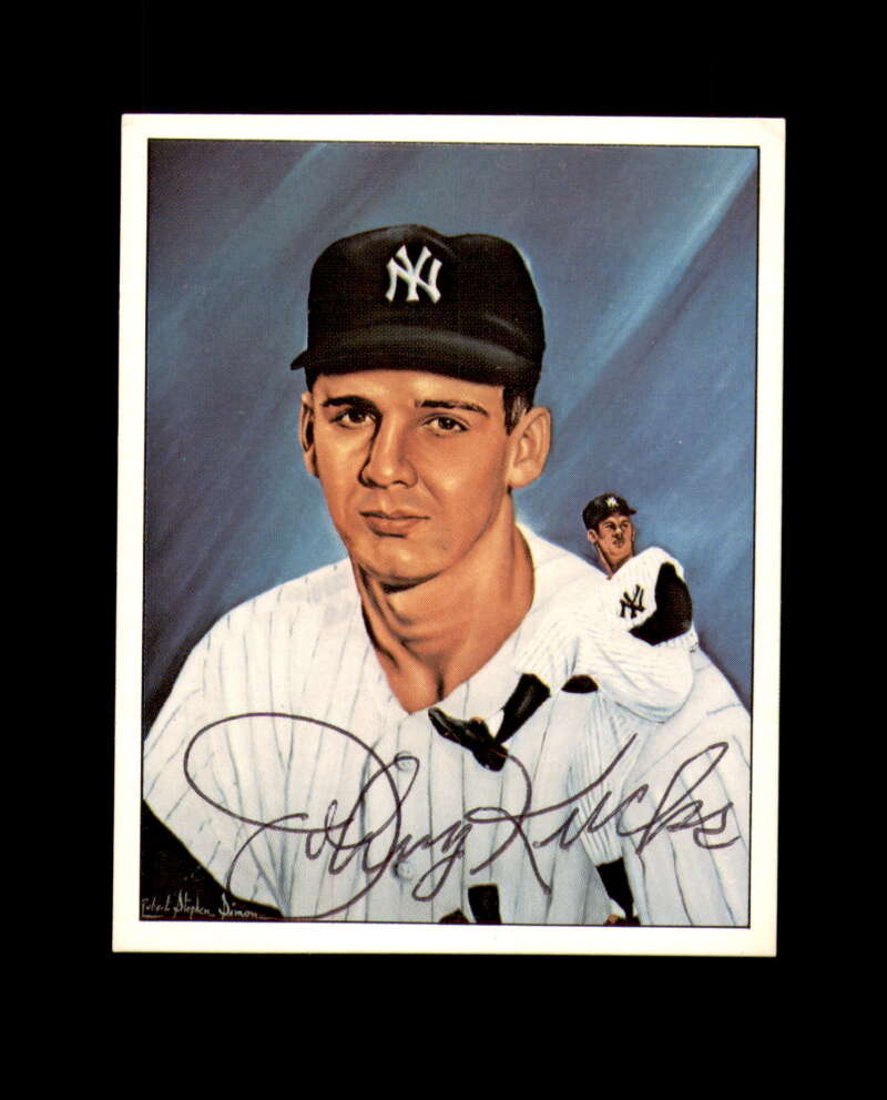 Johnny Kucks Signed 1983 TCMA 50 Years of Yankees New York Yankees Autograph