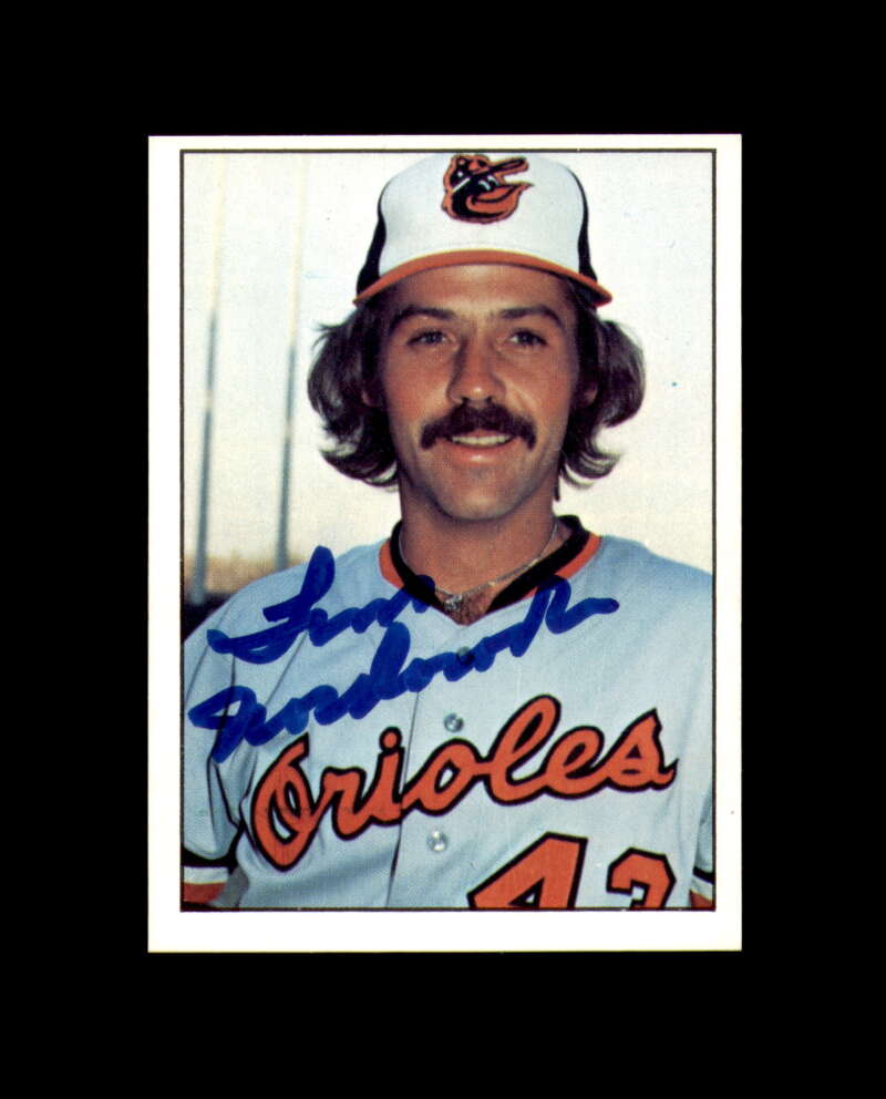 Tim Nordbrook Signed 1975 SSPC Baltimore Orioles Autograph