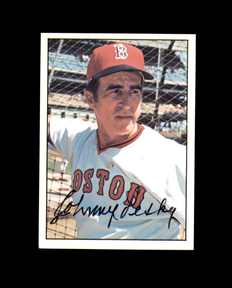 John Pesky Signed 1975 SSPC Boston Red Sox Autograph
