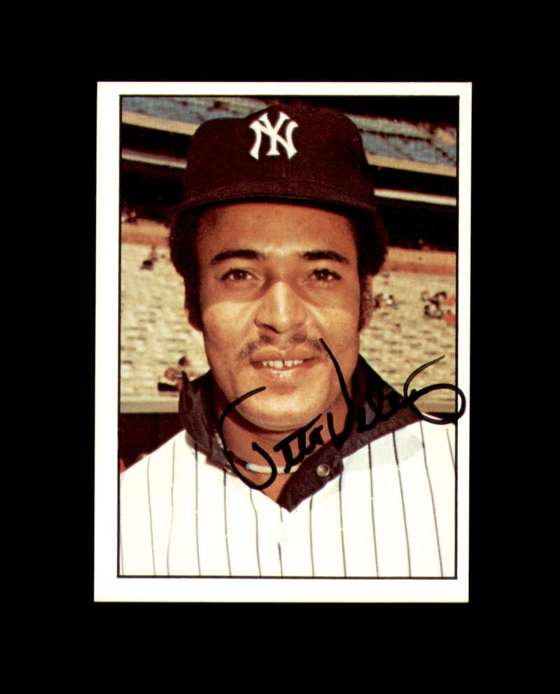 Otto Velez Signed 1975 SSPC New York Yankees Autograph