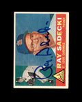Ray Sadecki Signed 1960 Topps St. Louis Cardinals Autograph