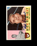 Dick Gernert Signed 1960 Topps Chicago Cubs Autograph