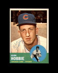 Glen Hobbie Signed 1963 Topps Chicago Cubs Autograph