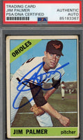 Jim Palmer PSA DNA Signed 1966 Topps Rookie Autograph