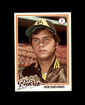 Bob Owchinko Signed Authentic 1978 Topps San Diego Padres Autograph