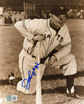Johnny Mize Beckett BAS Signed  8x10 Photo Autograph