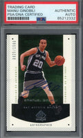Manu Ginobli PSA DNA Signed 2003 Upper Deck SP Rookie F/X Autograph
