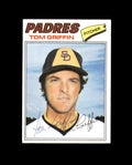 Tom Griffin Signed Authentic 1977 Topps San Diego Padres Autograph