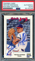 Trevor Hoffman PSA DNA Signed 1992 Nashville Sounds Rookie Autograph