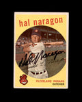 Hal Naragon Signed 1959 Topps Cleveland Autograph