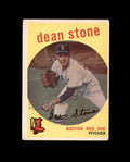 Dean Stone Signed 1959 Topps Boston Red Sox Autograph