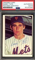 Randy Tate PSA DNA Signed 1975 SSPC Autographed