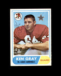 Ken Gray Signed 1968 Topps St. Louis Cardinals Autograph