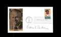 Bowie Kuhn JSA Signed FDC 1982 First Day Cover Cache Jackie Robinson Autograph