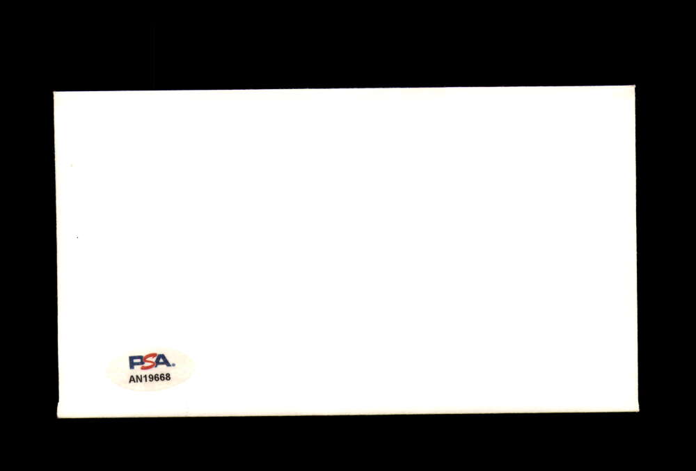 Don Mattingly PSA DNA Signed FDC 1986 First Day Cover Cache Batting Record Autograph