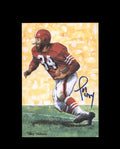 Joe Perry JSA Coa Signed Goal Line Art Card GLAC Autograph