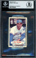 Billy Williams Beckett BAS Signed 1964 Bazooka Autograph