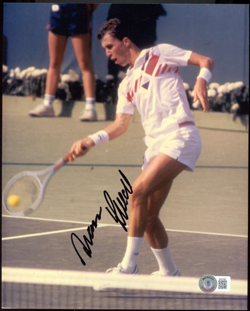 Ivan Lendl Beckett BAS Signed 8x10 Photograph Autograph