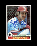 Steve Swisher Signed Original 1979 Topps St. Louis Cardinals Autograph