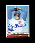 Ray Burris Signed Original 1979 Topps Chicago Cubs Autograph