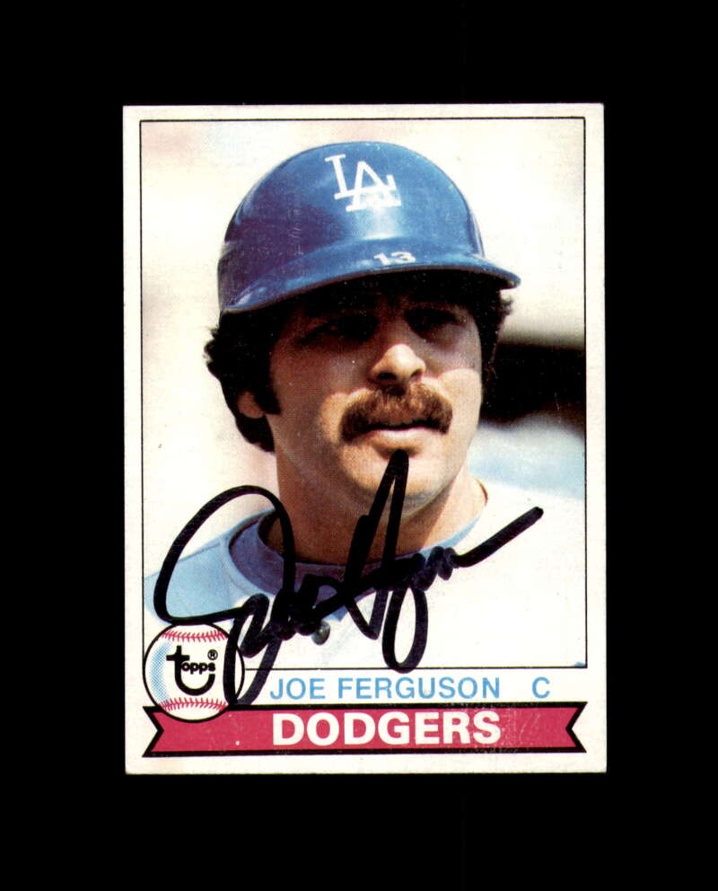 Joe Ferguson Signed Original 1979 Topps Los Angeles Dodgers Autograph