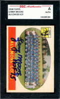 Lenny Moore SGC Coa Signed 1958 Topps Autograph