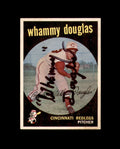 Whammy Douglas Signed 1959 Topps Cincinnati Reds Autograph