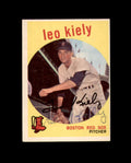 Leo Kiely Signed 1959 Topps Boston Red Sox Autograph