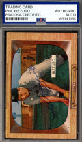 Phil Rizzuto PSA DNA Vintage Signed 1955 Bowman Autograph