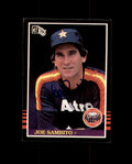 Joe Sambito Signed 1985 Donruss Houston Astros Autograph