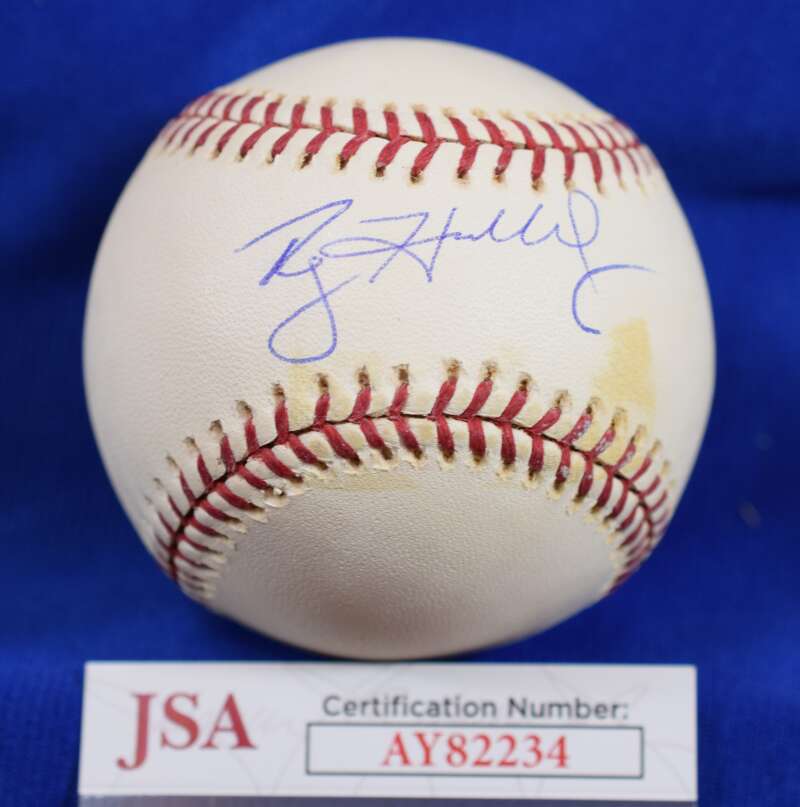 Roy Halladay JSA COA Autograph Major League Signed Baseball