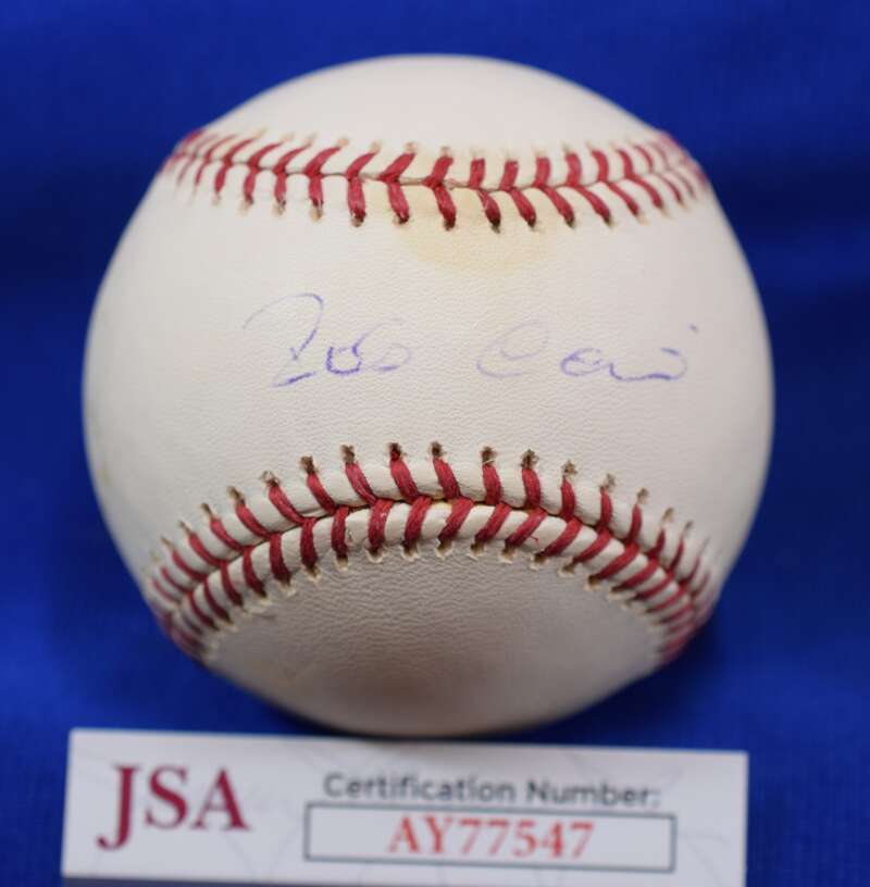 Robinson Cano JSA COA Autographed Major League Signed Baseball