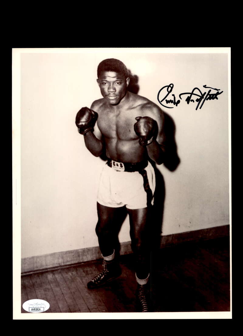 Emile Griffith JSA Cert Signed 8x10 Photo Boxing Autograph