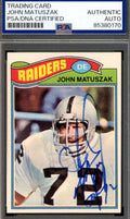 John Matuszak PSA DNA Autograph 1977 Topps Signed Raiders