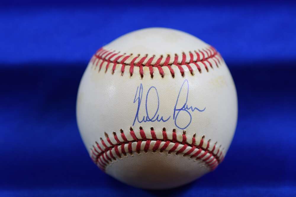 Nolan Ryan PSA DNA Signed American League Autograph Baseball