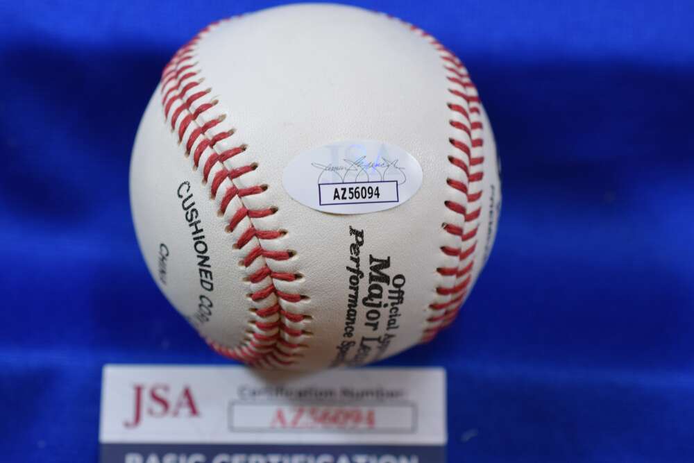 Bobby Thomson Ralph Branca JSA COA Autograph Signed Baseball