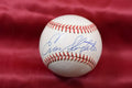 Enos Slaughter Autograph American League OAL Signed Baseball