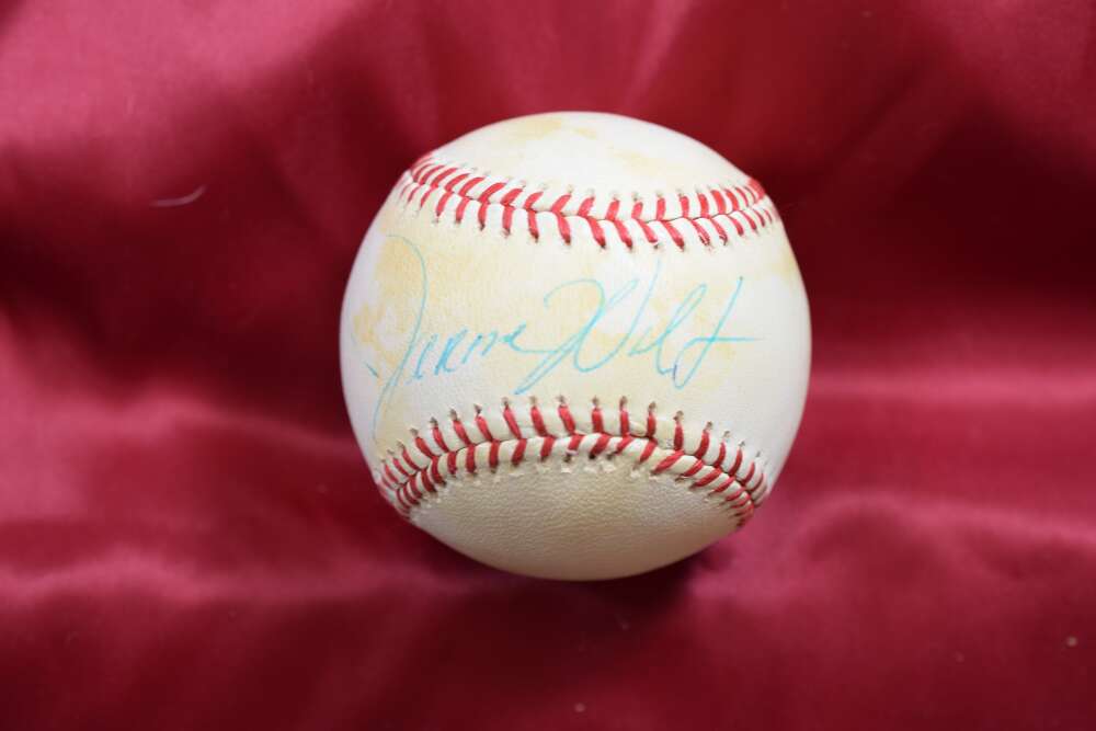 Jerome Walton Autograph National League ONL Signed Baseball