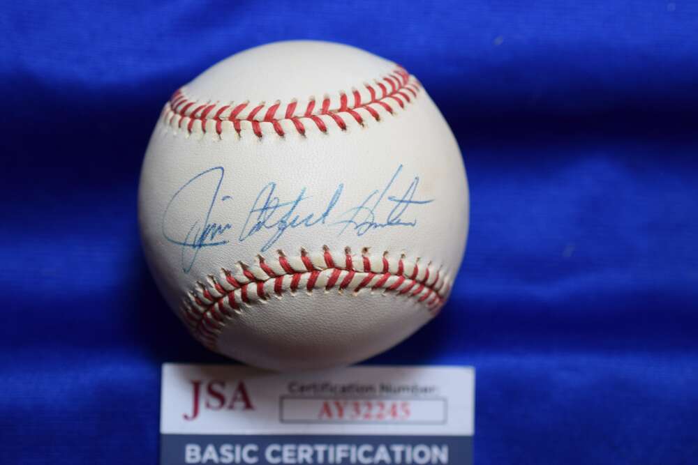 Jim Catfish Hunter JSA COA Autograph American League Signed Baseball
