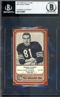 George Conner Beckett BAS Signed 1975 Fleer Immortal Roll Autograph