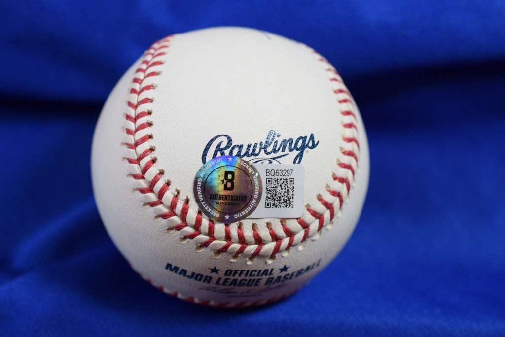 Rod Carew Beckett BAS Autograph Major League Signed Baseball