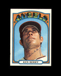 Ken Berry Signed Original 1972 Topps California Angels Autograph