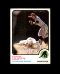 Frank Duffy Signed Authentic 1973 Topps Cleveland Autograph