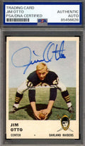 Jim Otto PSA DNA Signed 1961 Fleer Rookie Autograph