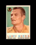 Larry Morris Signed 1959 Topps Washington Autograph