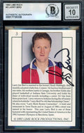 Larry Bird Gem Mint 10 Beckett BAS Signed 1992 Lime Rock Autograph