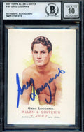 Greg Louganis Gem Mint 10 Beckett BAS Signed 2007 Topps Allen & Ginter Autograph