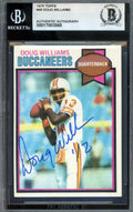 Doug Williams Beckett BAS Signed 1979 Topps Rookie Autograph