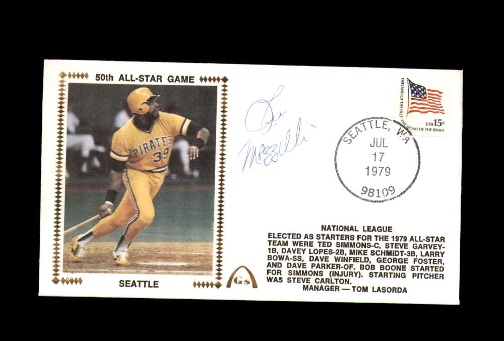 Lee Mazzeli Signed 1979 First Day Cover Cache FDC Autograph