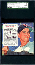 Sam Mele JSA SGC Coa Signed 1954 Red Man Tobacco Autograph
